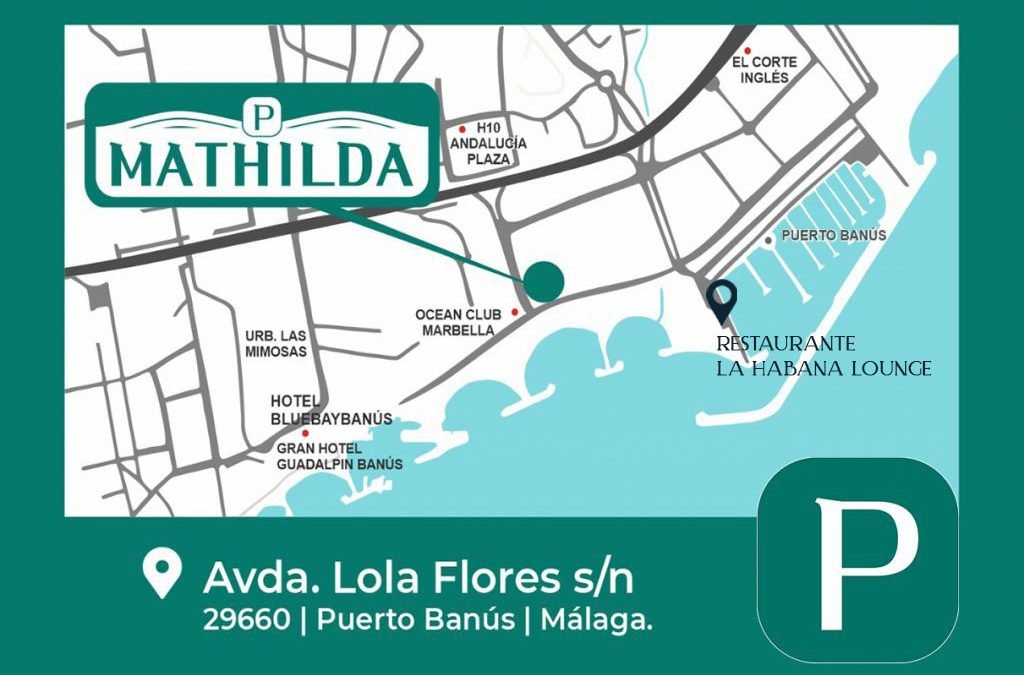 ¡2 Horas de Parking Gratis! Al presentar el ticket de Parking Mathilda en nuestro restaurante