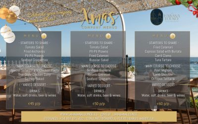 Company Menus – Christmas 2025
