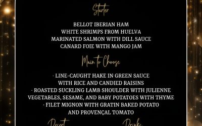 New Year’s Eve Menu – Christmas 2025